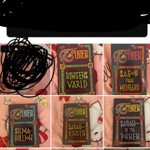 alla sagan om ringen böcker  - fler pack för nico