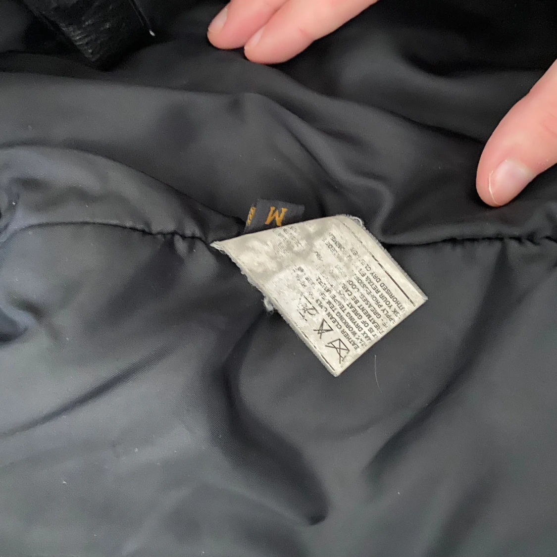 Svart Skinnjacka!  - 90