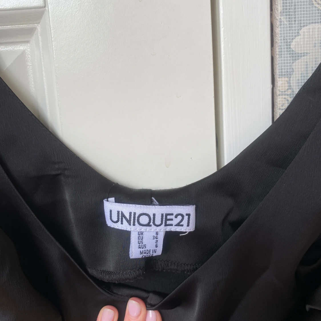 Svart kort klänning - 91