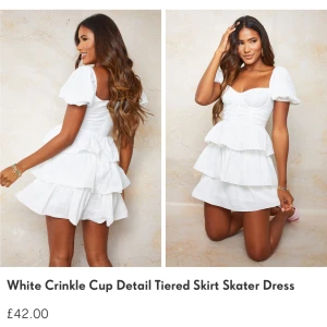 Studentklänning - Den finaste studentklänningen från Prettylittlething! Även så fin till andra tillfällen nu i sommar🌸 Helt oanvänd. Har den i både stl 34 och 36, med prislapp kvar. Här är inlägg för stl 34! (S)