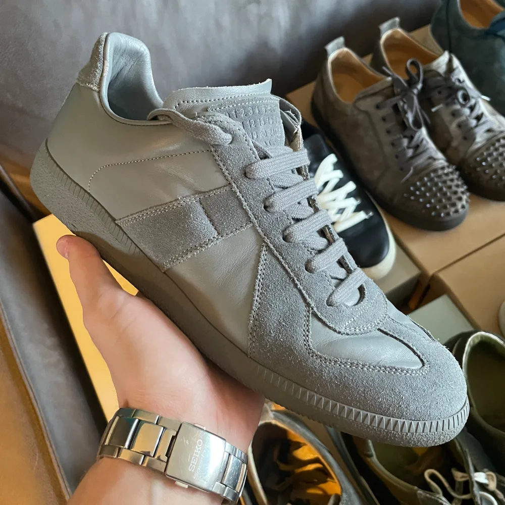 Maison Margiela Gats Sneakers Grå Size 40 Cond 9/10 Box medföljer!. Skor.