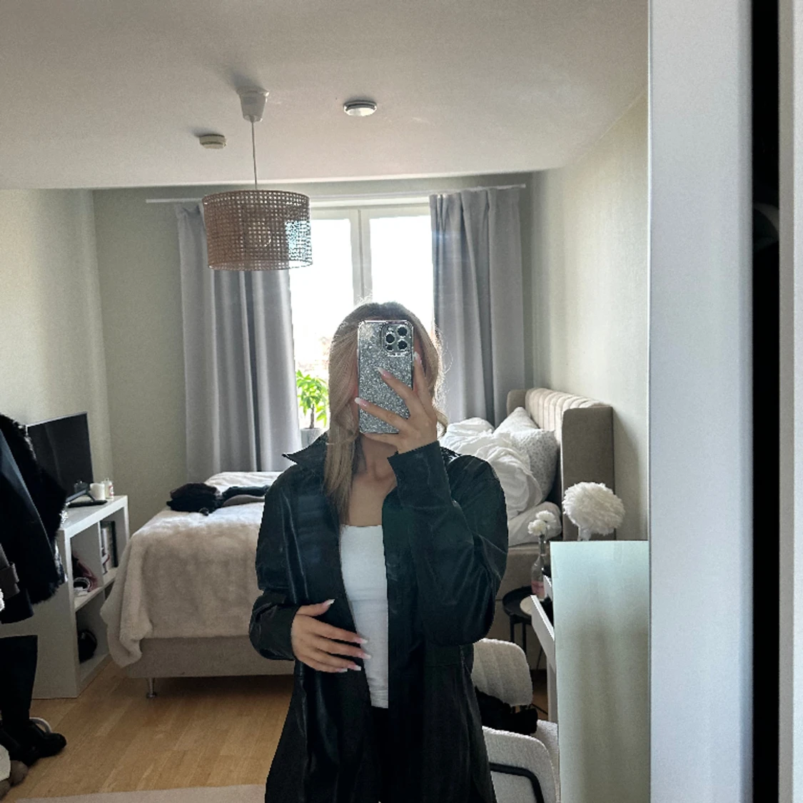 Lackad skjortjacka ⚡️ - 90