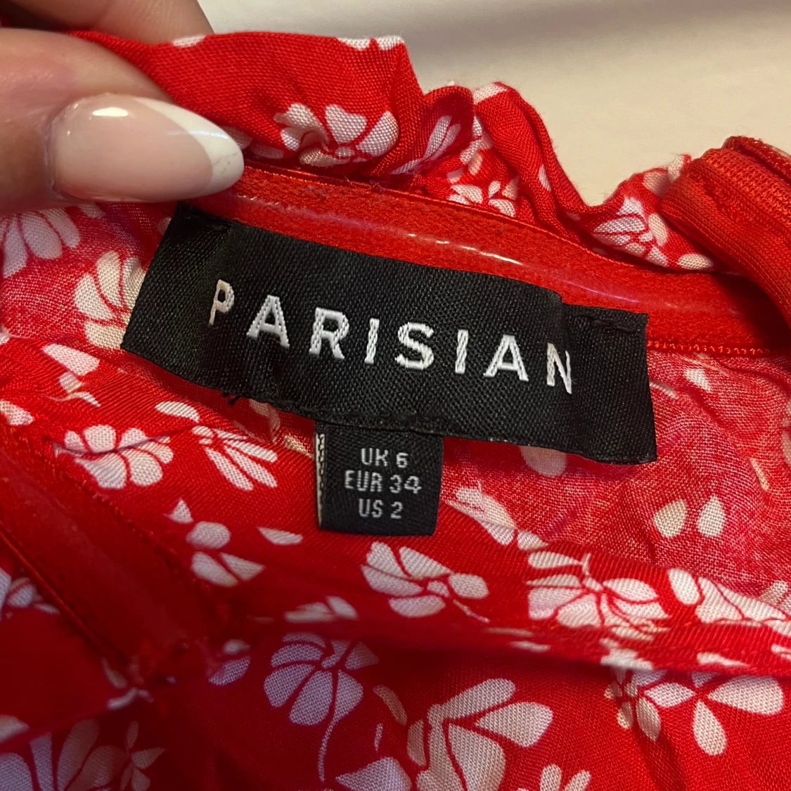 blommig klänning - 91