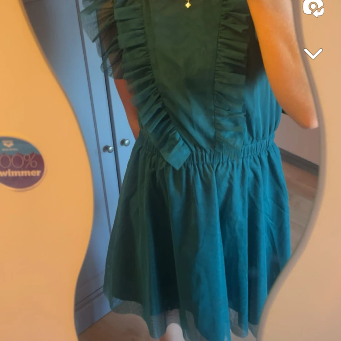 Grön klänning  - 90