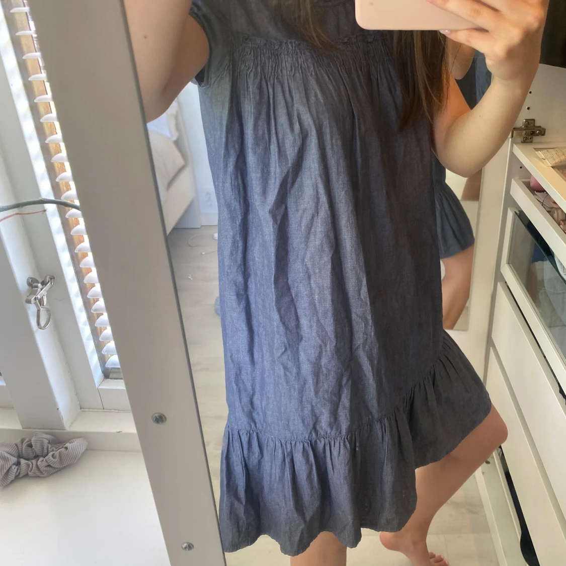 Jeans klänning  - 90