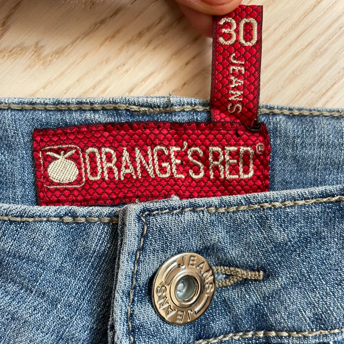 Vintage jeanskjol - 91