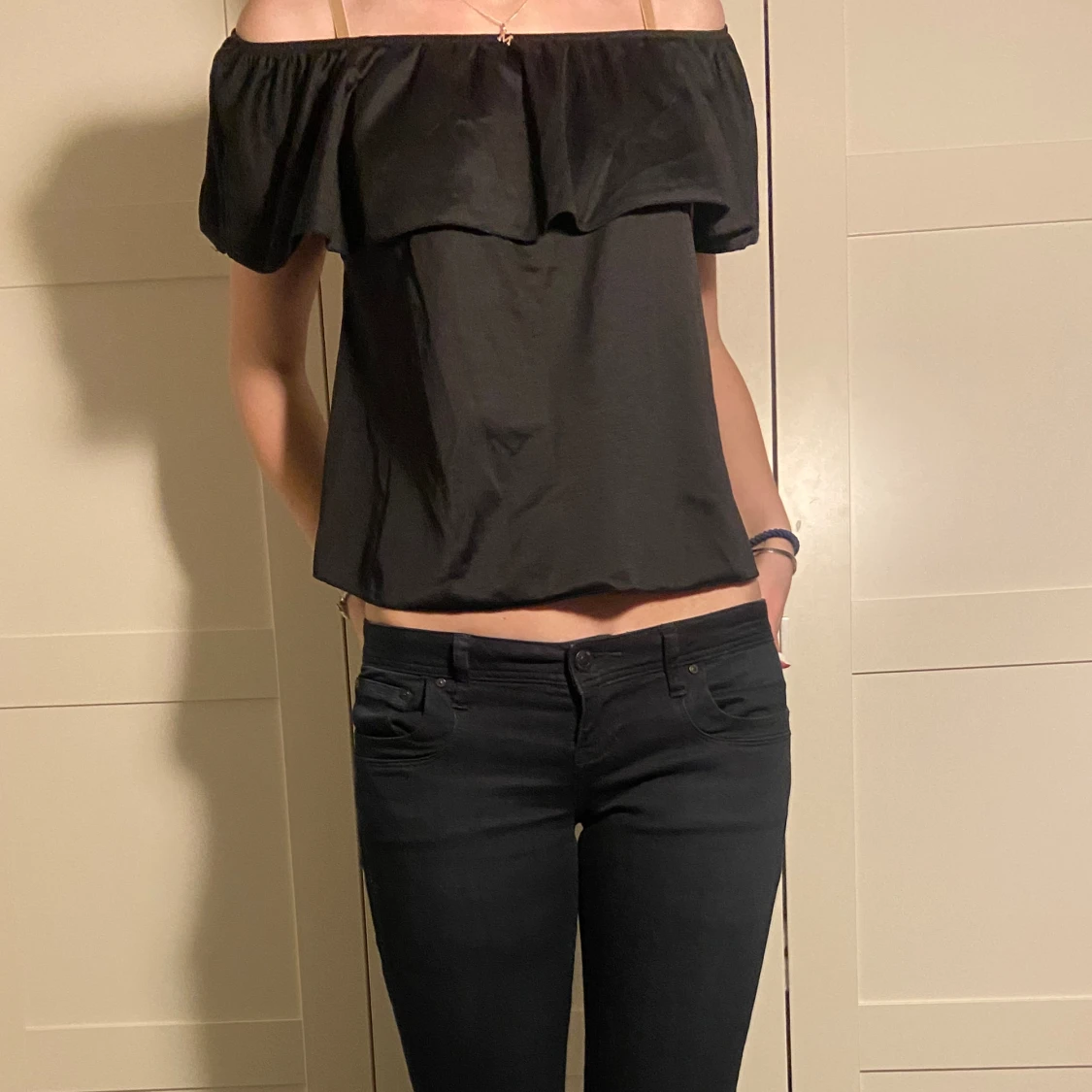 Svart topp/blus - 90