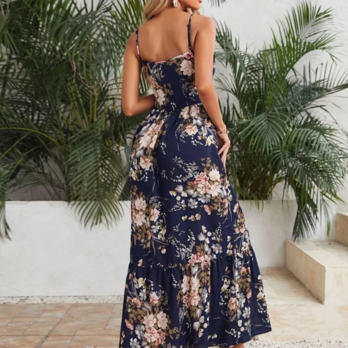 Blommig dress från shein  - 91