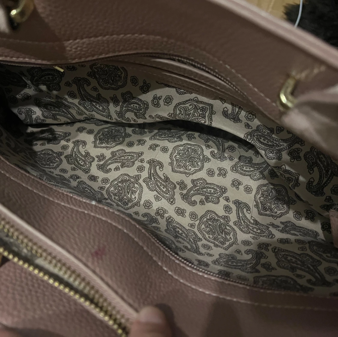 Rosa DonDonna väska med orm-pattern - 90