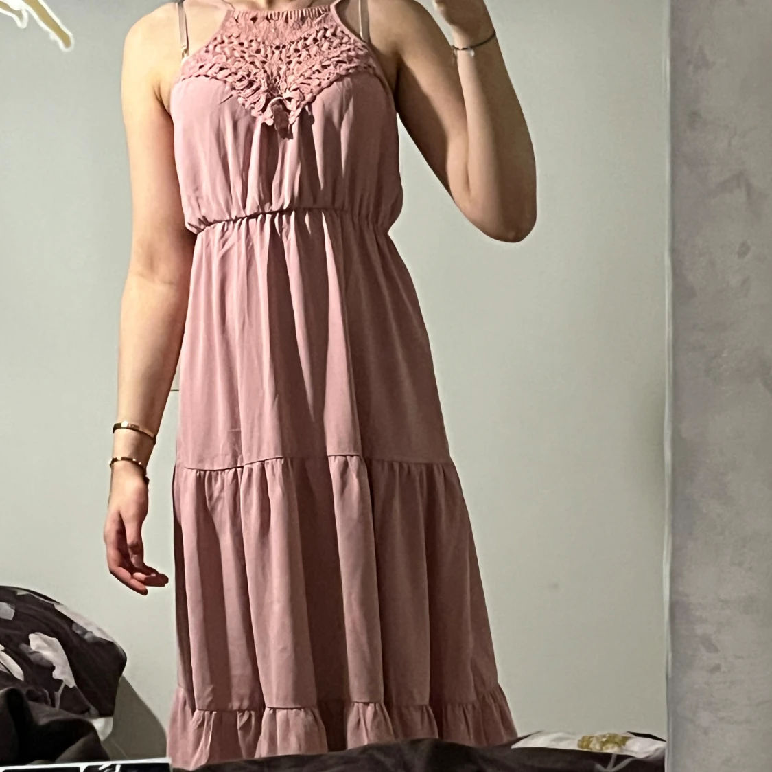 Rosa klänning  - 90