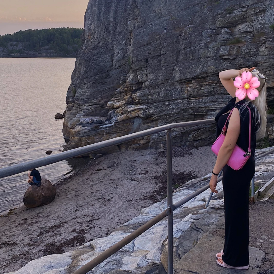 Svart långklänning 