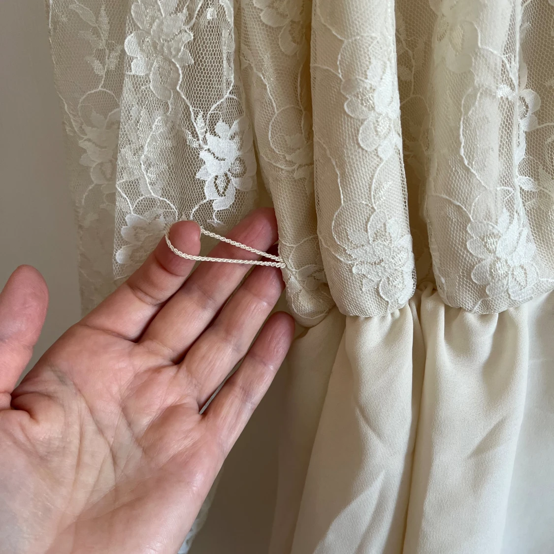 Studentklänning med spets - 93