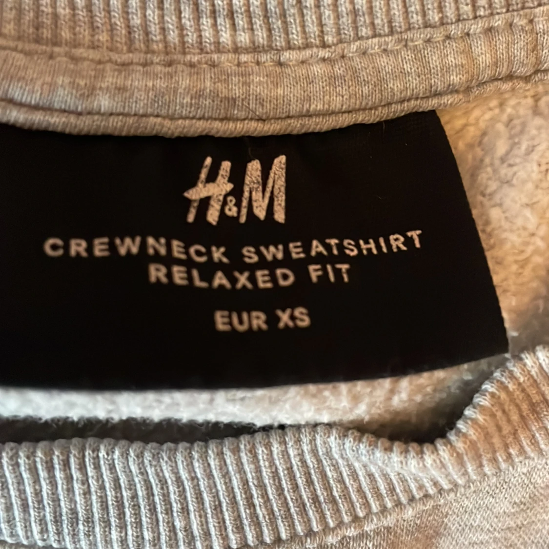 Grå sweatshirt  - 90