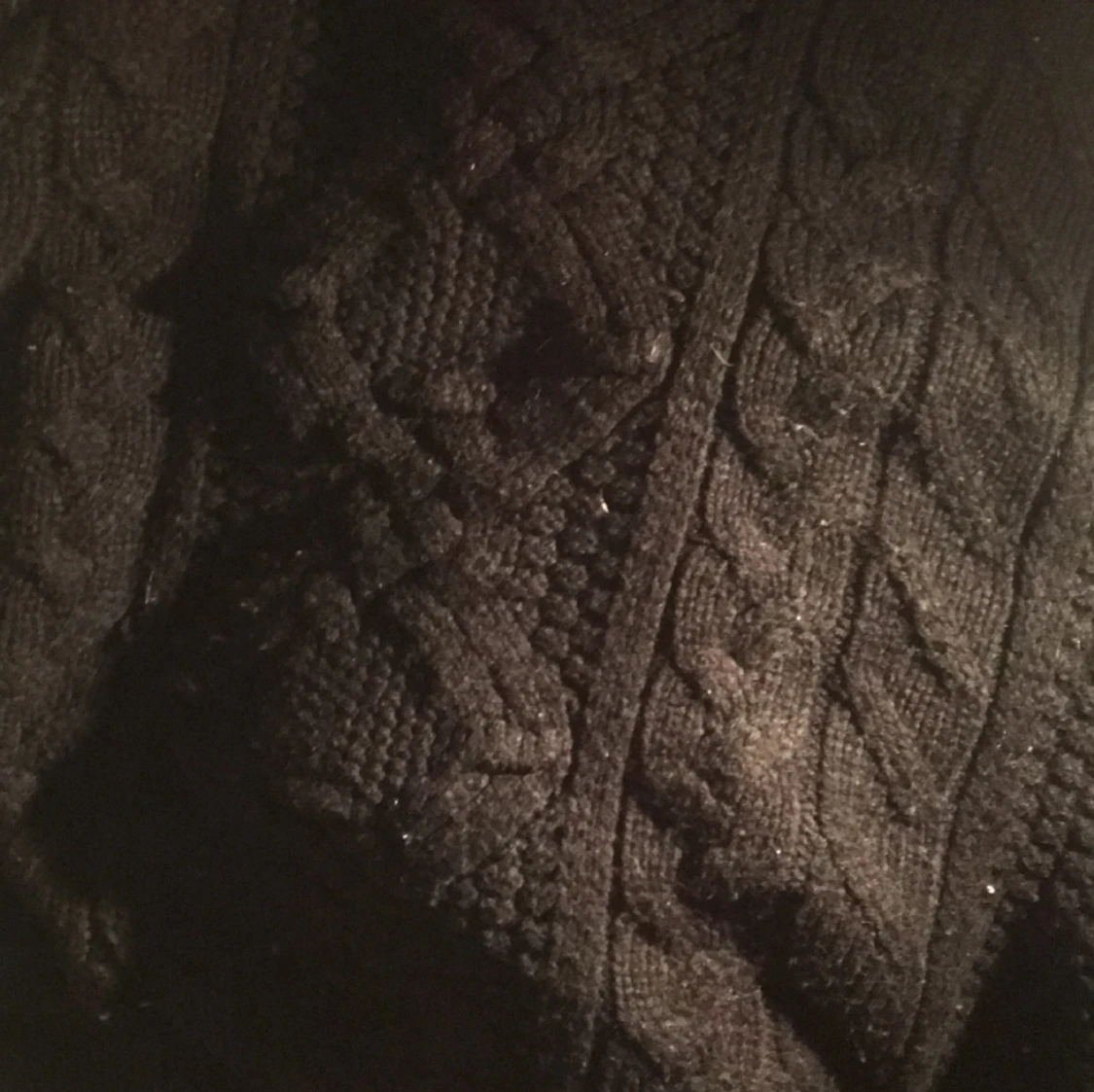 Svart stickad lager 157 - 91