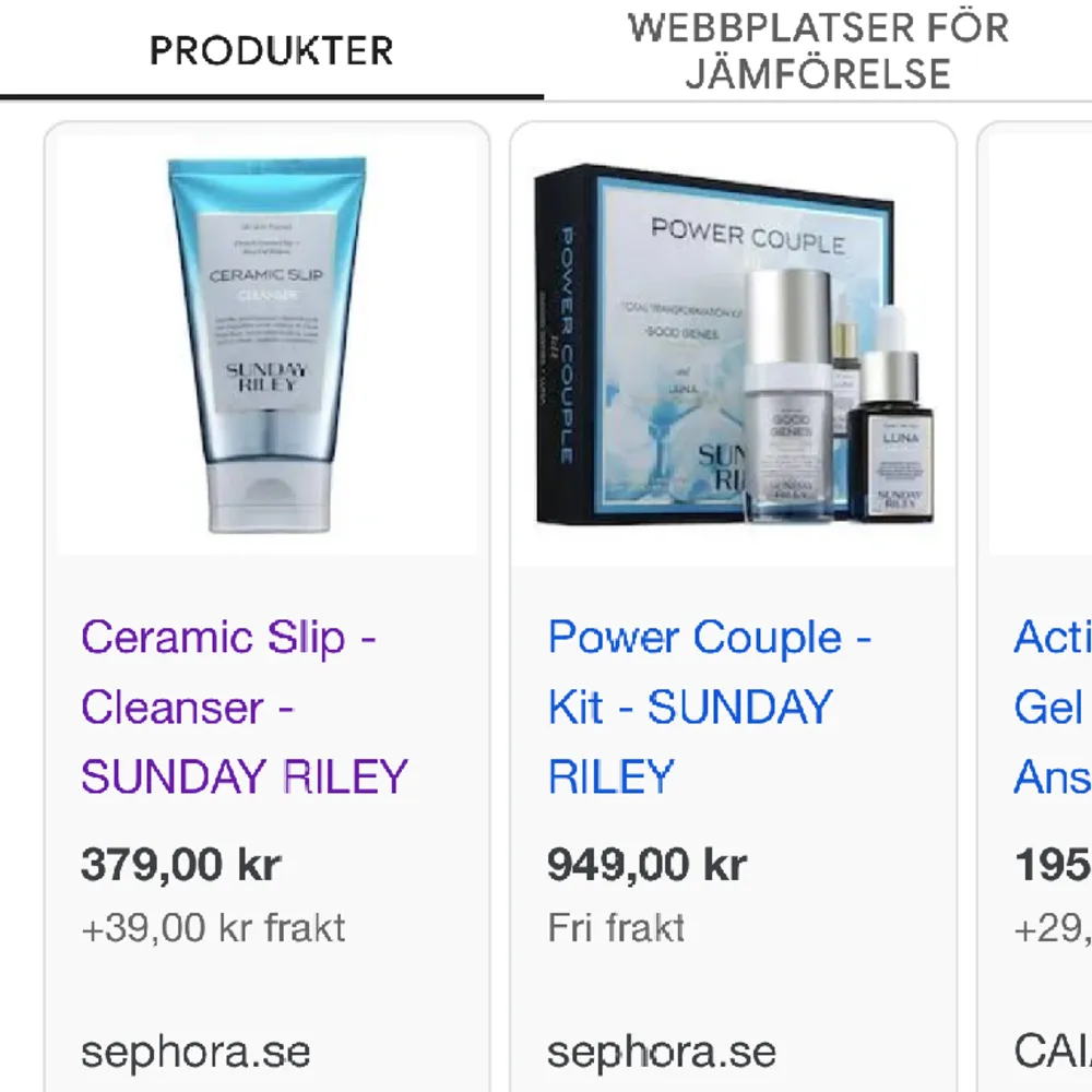 Ceramic slip cleanser with French Green Clay + Rice Oil Esters. Aldrig använd, gåva. Ordnariepris hos Sephora (379kr + frakt 39). Mitt pris hälften (209kr). Buda/skriv i chatten, pris kan diskuteras.. Skönhet.