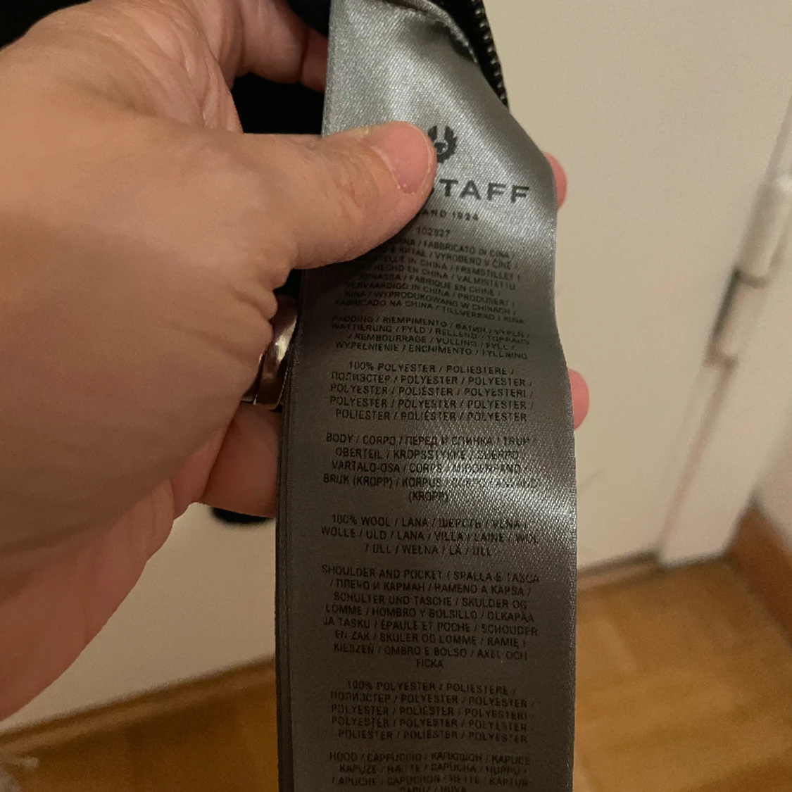 Belstaff jacka ull strl S - 90