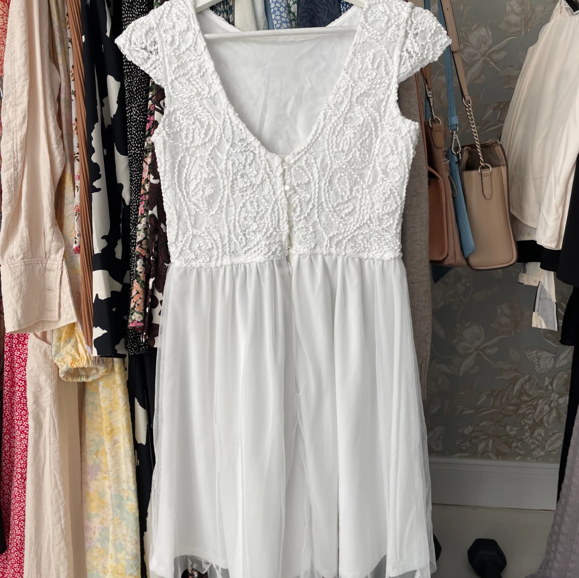 Vit klänning - 91