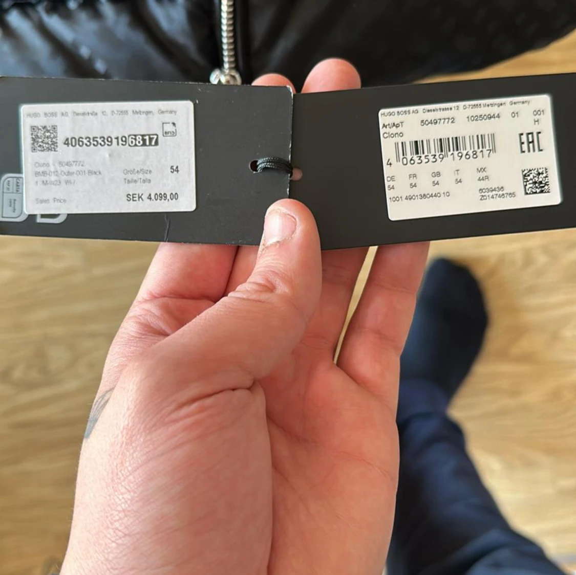 Hugo boss väst  - 91