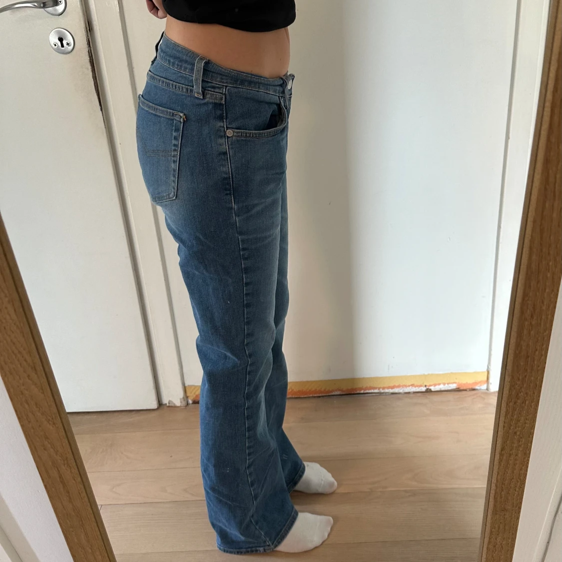 Blåa Davy’s jeans - 90