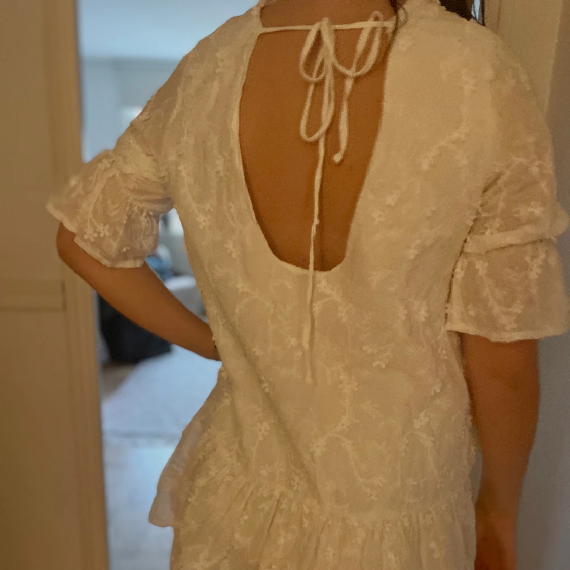 Vit klänning, NA-KD - 90