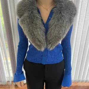 Sällsynt silver räv krage - Sällsynt silverräv krage köpt för 30 år sedan utav min mor och har sedan dess gått upp i värde. Perfekt skick.