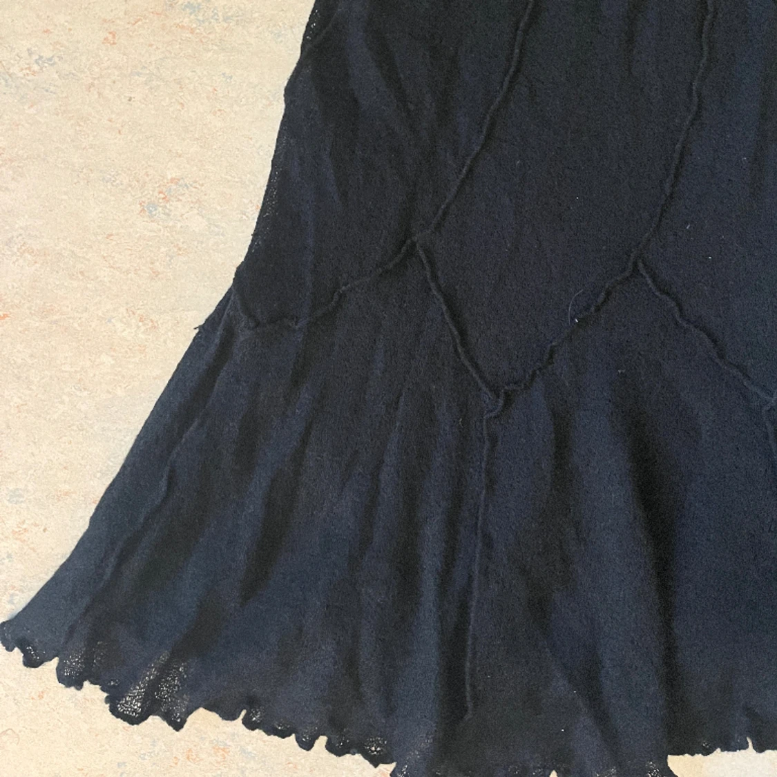 Stickad vintage kjol - 91