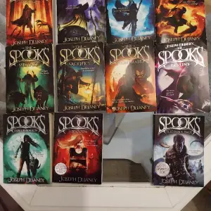 The Spooks books by John Delaney. 