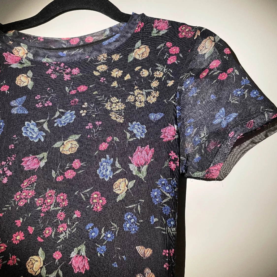 Blommig klänning  - 90