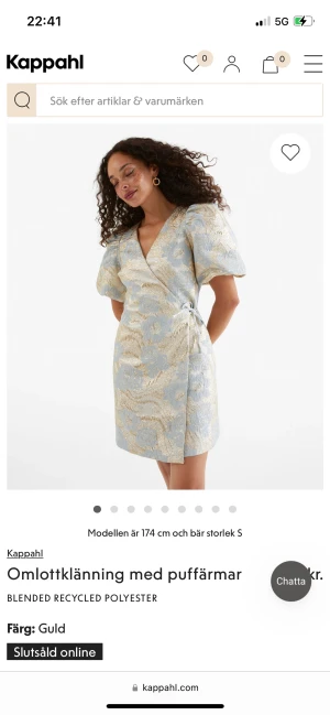 Söker!!!! - Söker denna klänningen från Kappahl!! Den är helt slutsåld.  Helst i storlek S. XS eller M kan eventuellt fungera också!!!