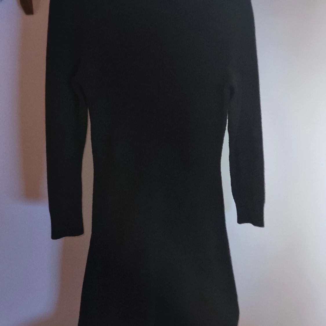 Svart varm klänning 