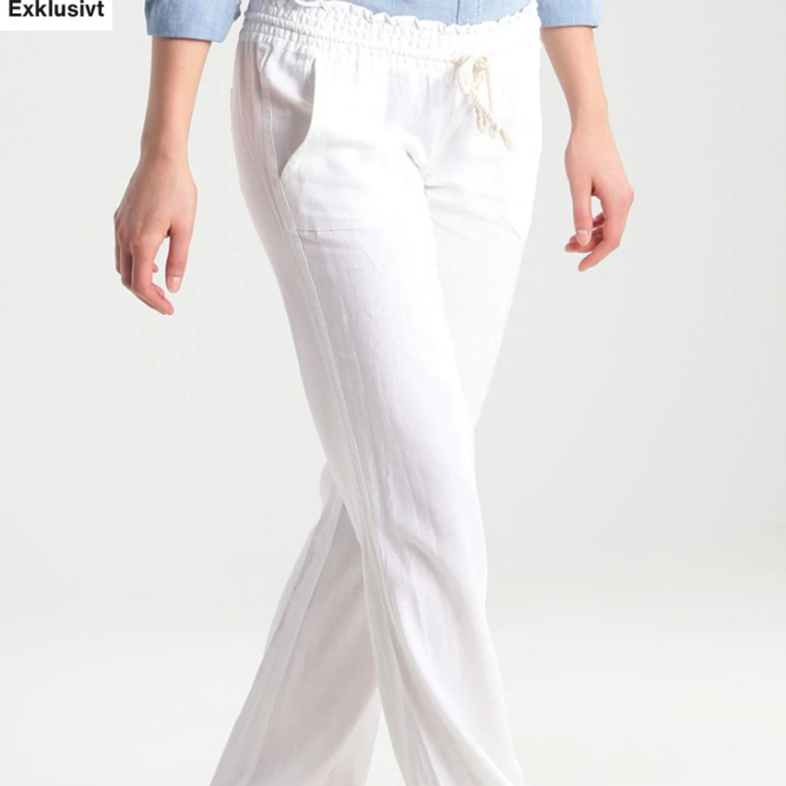 Vita Roxy Linnebyxor - 91