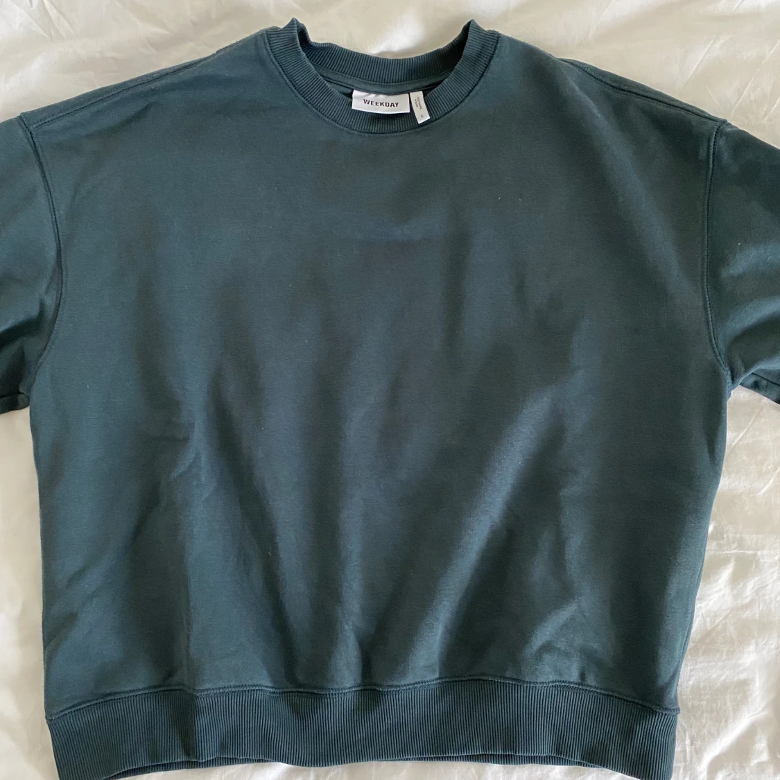 Mörkgrön sweatshirt