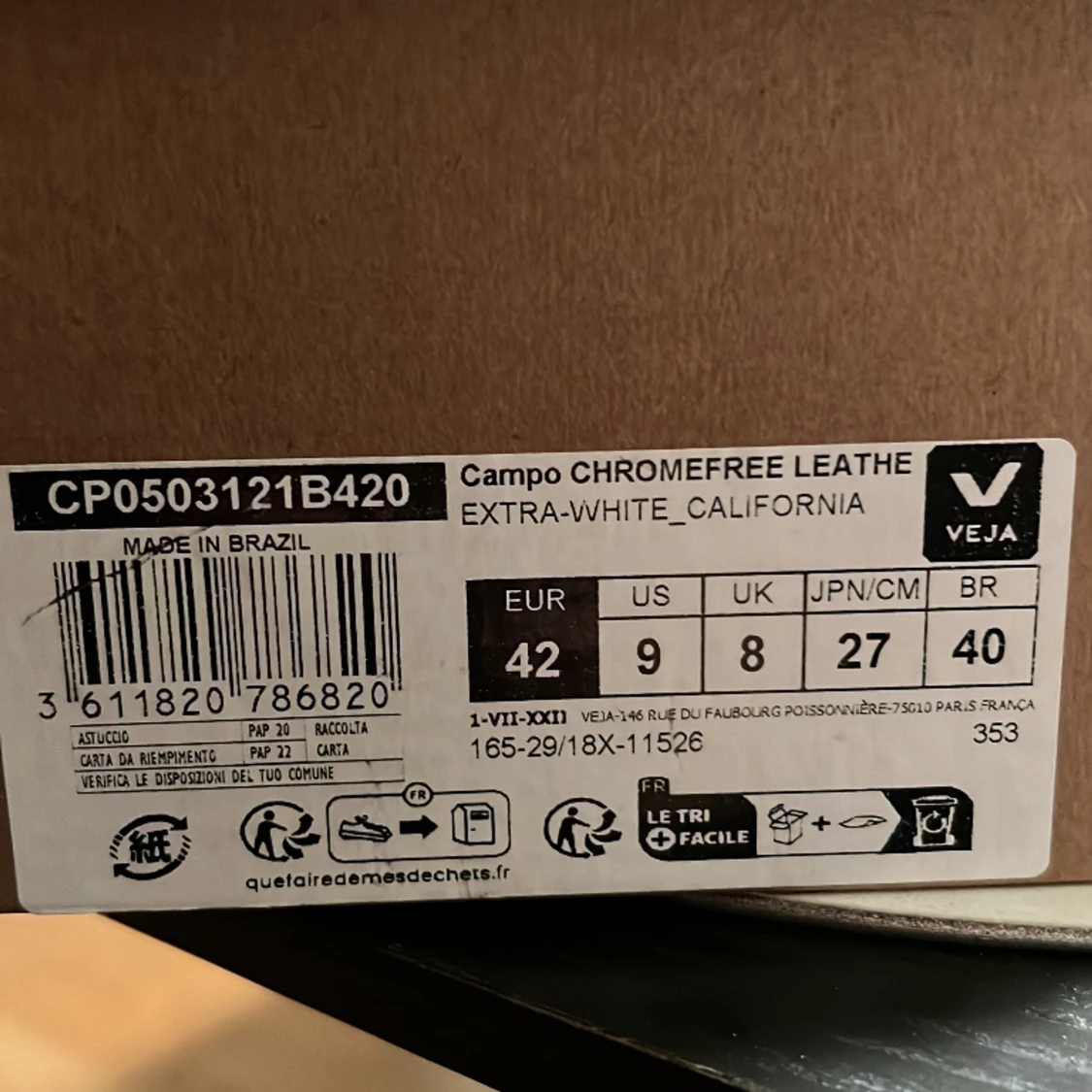 Splitternya Veja, EUR 42 - 91