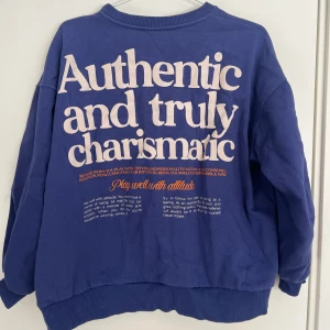 Sweatshirt med tryck - Supercoola sweatshirt