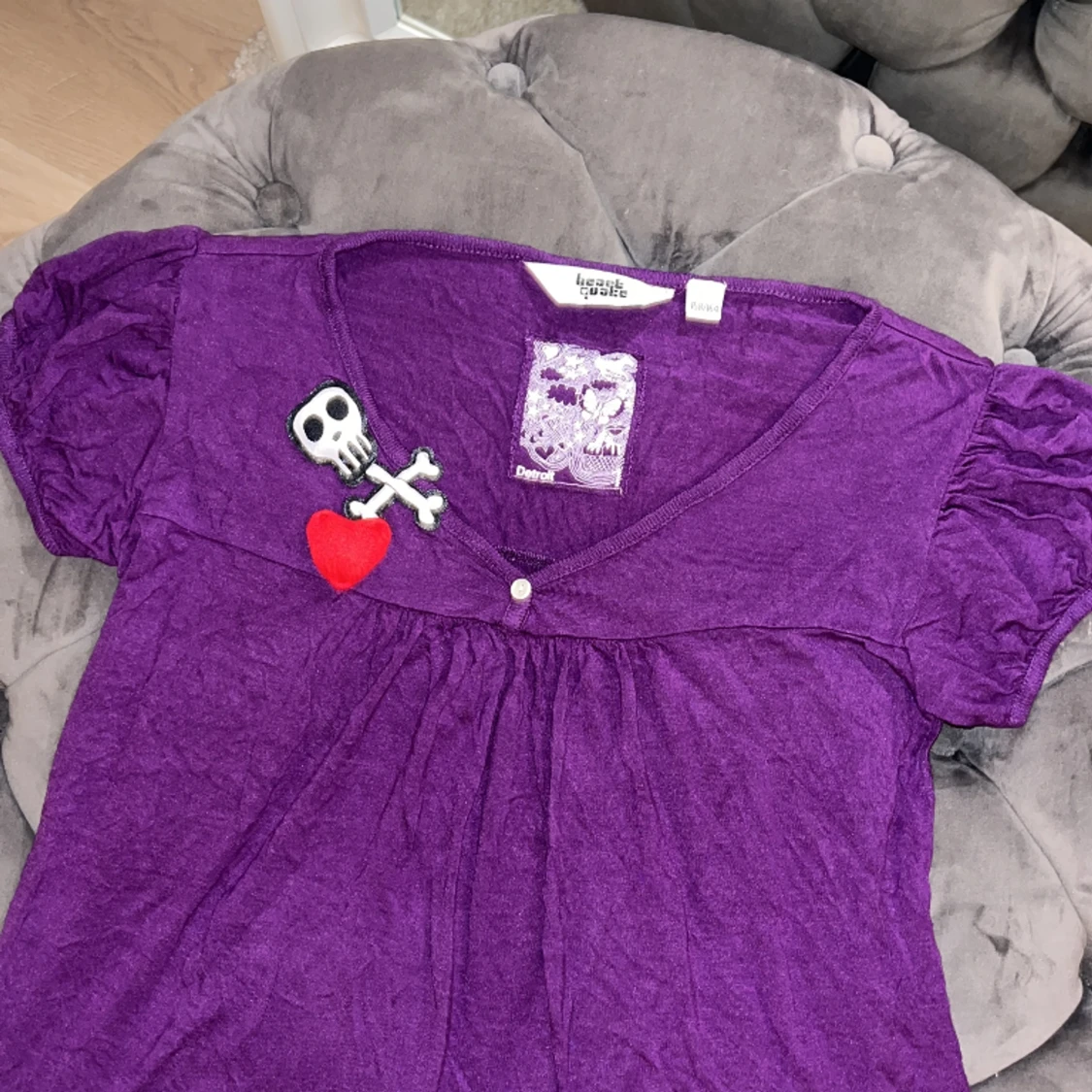 Lila T-shirt från Detroit  - 91