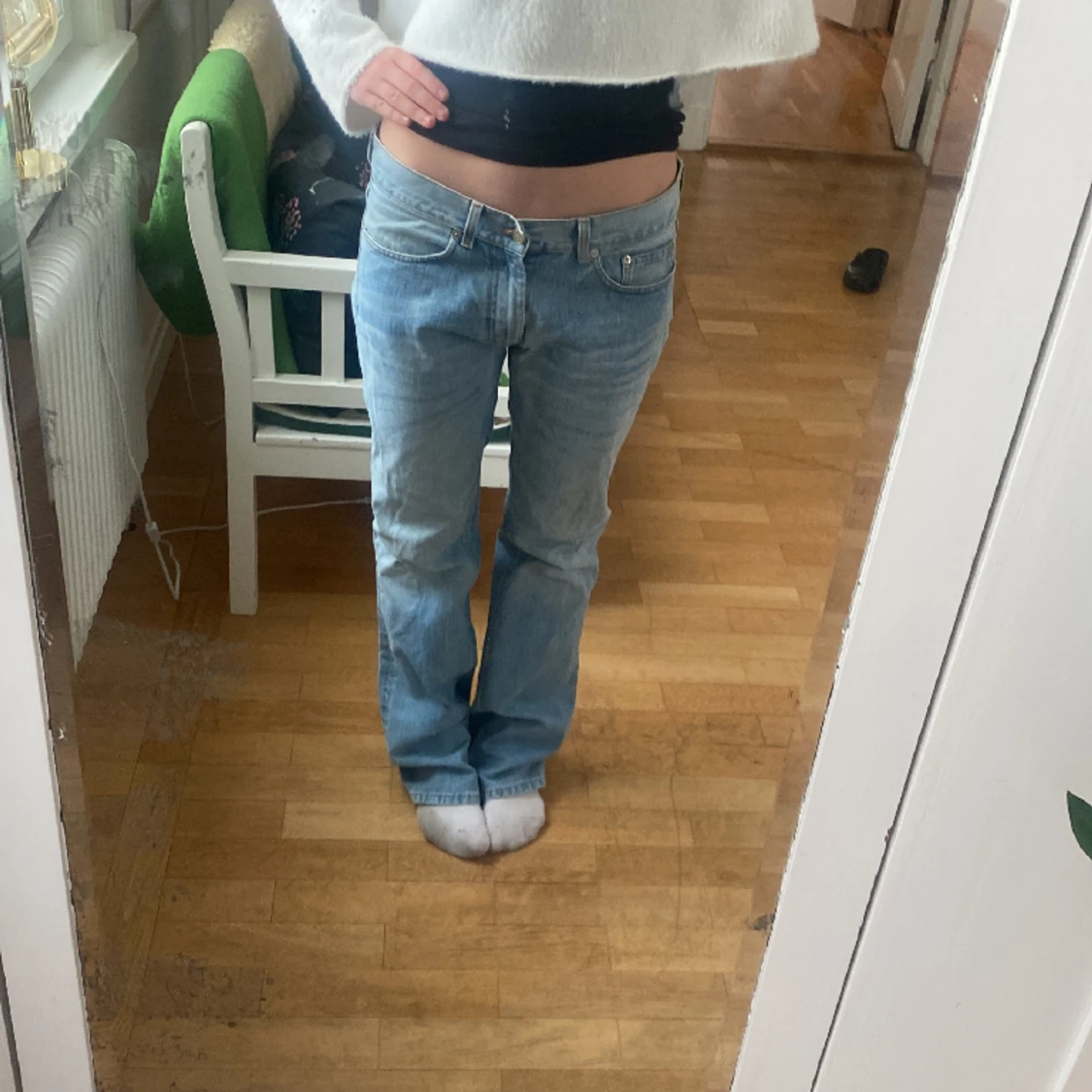 Lågmidjade jeans💞💞