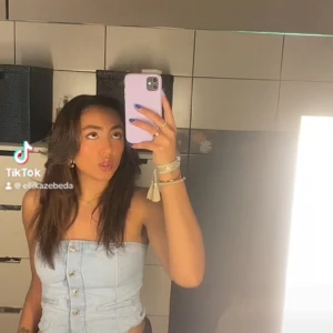 Jeans topp - Storlek S Som ny, kommer ej till användning!