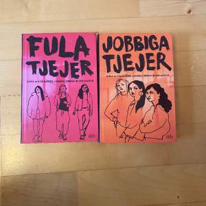 Två av tre böcker av Fula tjejer-triologin. Bra skick.