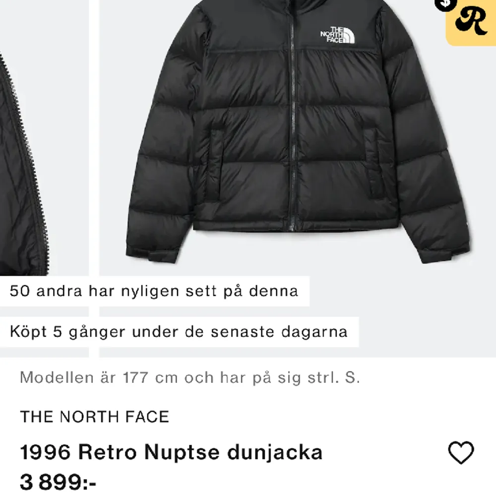 Säljer min jättefina the north face jacka i svart & storlek M. Köptes från zalando förra året och älskar men säljer då den inte längre passar mig! Hör av dig för fler frågor 🙏🏼❤️ord pris 3899kr säljer för 2499kr. Jackor.