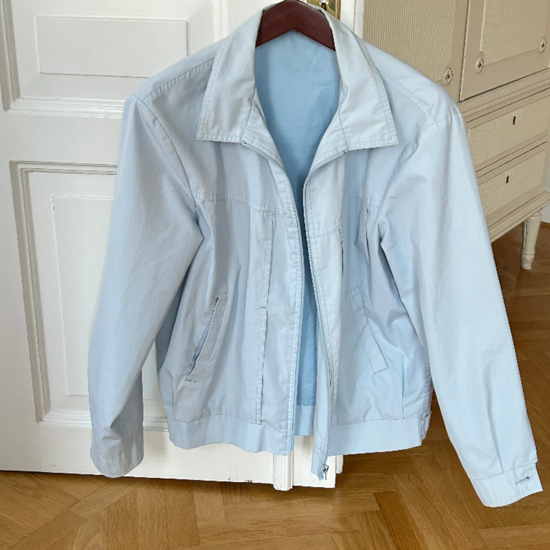 Blå vårjacka  - 90