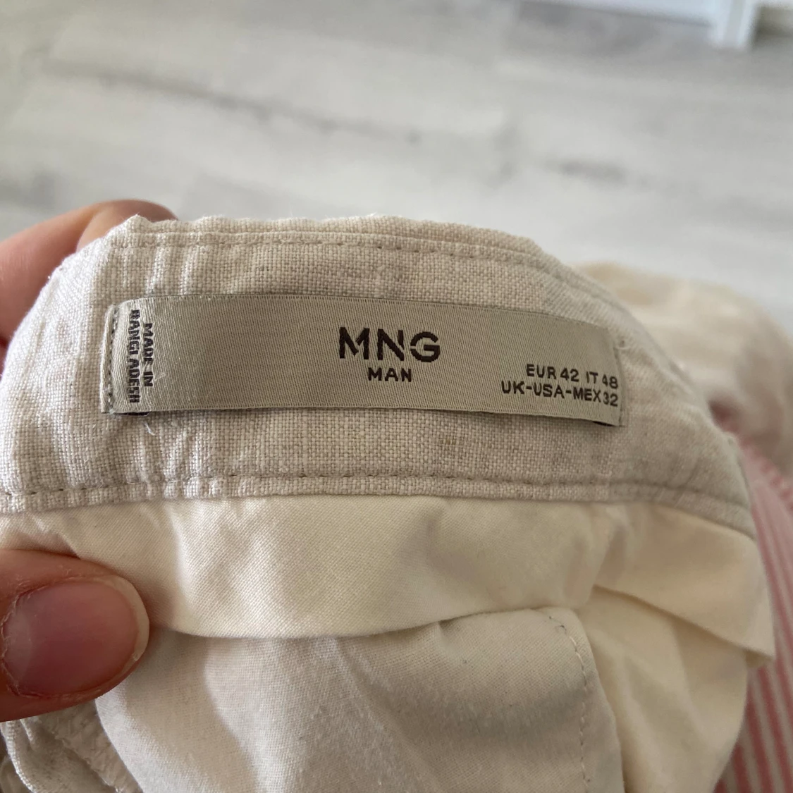 Linnebyxor herr - 91