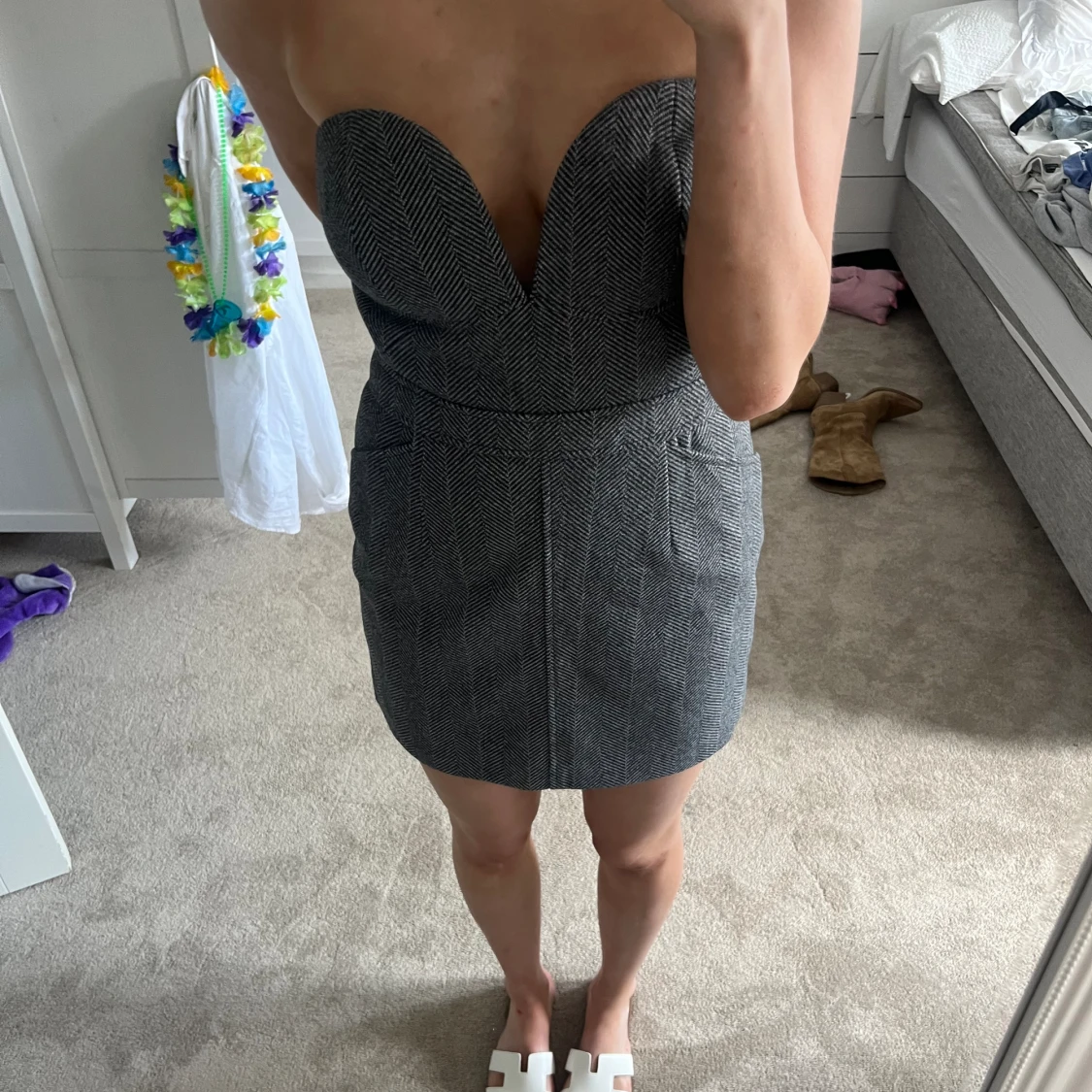 Bandeauklänning - 90