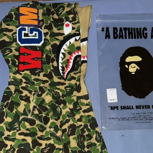 A Bathing Ape ABC Camo Double Shark Full Zip Up Hoodie - Brand new with receipt. Size XL. DM for more photos 