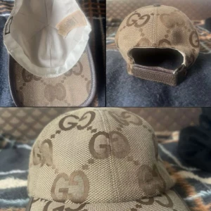 Gucci Jumbo GG Canvas Baseball Hat - I helt ny skick, knappt använd. priset ej hugget i sten.  Kan bytas för loubs