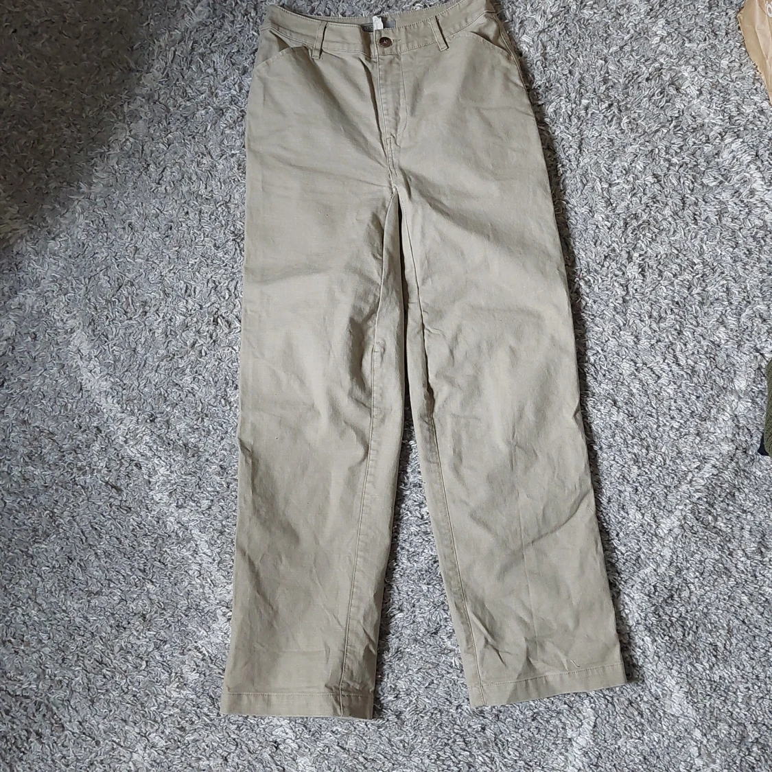 Beige byxor från ASOS