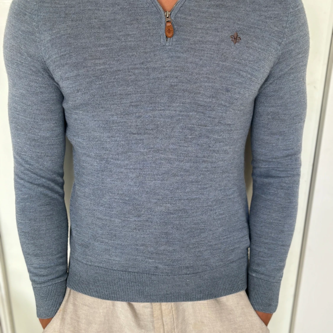 Morris Merino half zip - 91
