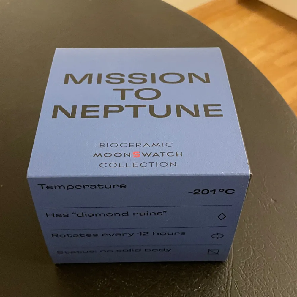 Helt ny oanvänd Mission to Neptune. Inköpt i början av december på Swatch. Kvitto & certifikat finns!. Accessoarer.