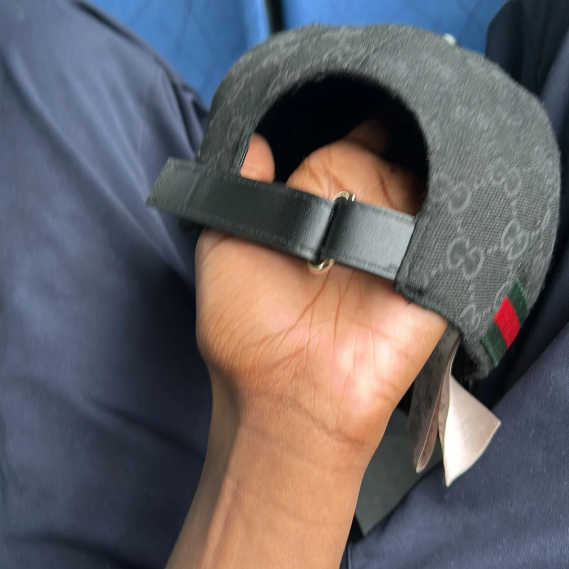 Svart gucci keps äkta oanvänd - 93