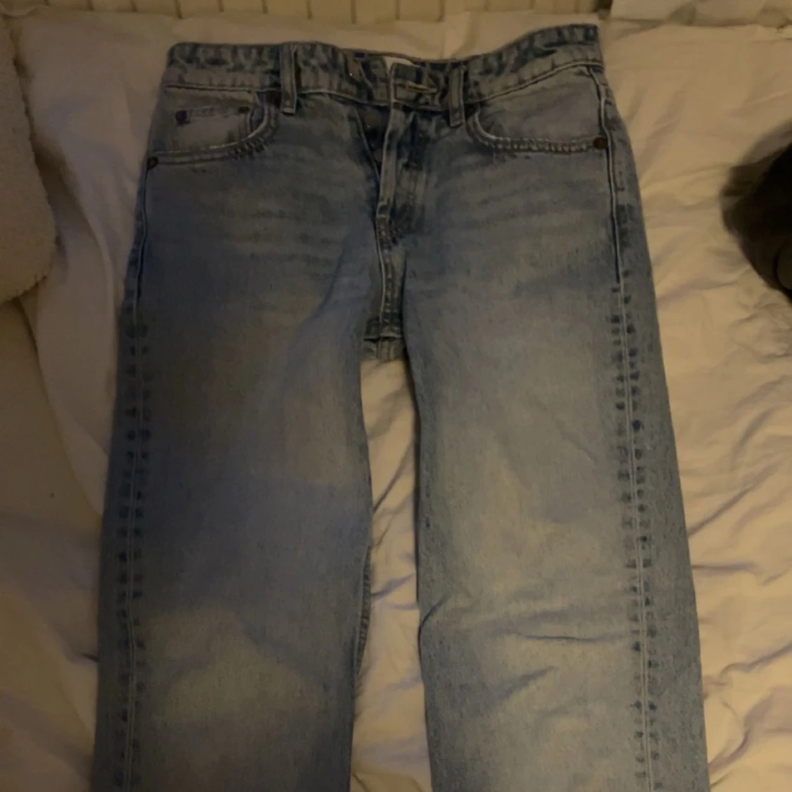 lågmidjade jeans