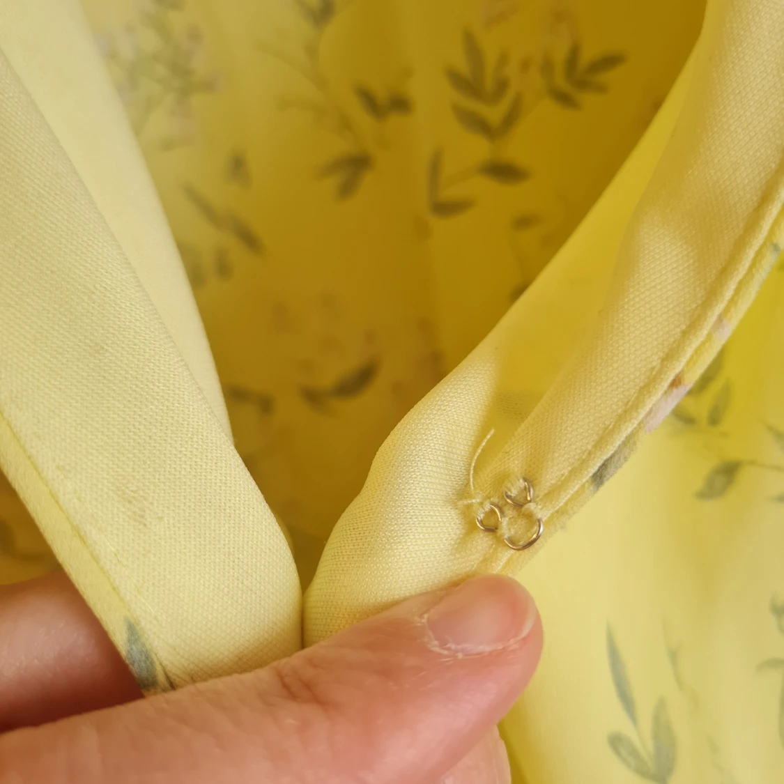 Gul blommig jumpsuit Gina Tricot 36 - 91